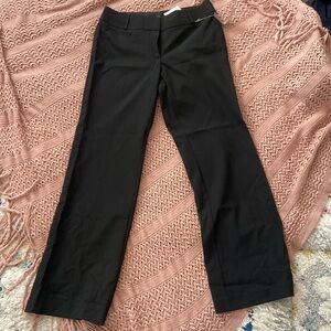 Loft Curvy Black Work Trousers. Flare bottom. Size: 6 Brand new with tags